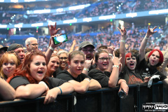 Front row with Horns Raised!