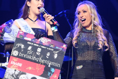 98Rockfest Prom Queen and her poster signed by all of the bands