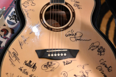 Guitar for the charity auction