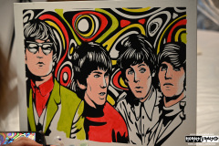Beatles Rockstar Paint class