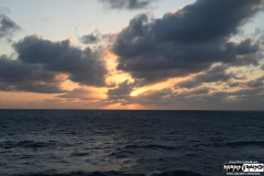 Sunset onboard