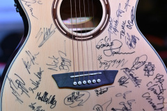 Guitar for the charity auction