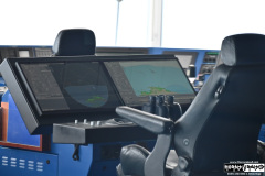 Ship's navigation observation room