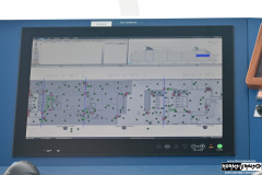 Ship's navigation observation room