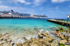 Lunch view in Cozumel