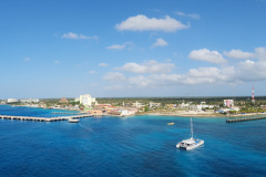 View from the pool deck