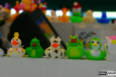 Ducks in the jewelry store onboad the ship
