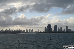 Miami in the distance