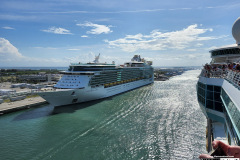 Departing Port Canaveral
