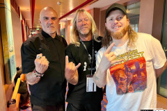 Sean Killian of Vio-lence and Jamey Jasta of Hatebreed