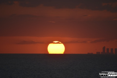 Sunset departing Miami