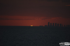Sunset departing Miami