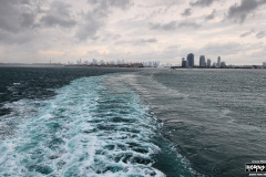 Departing Miami