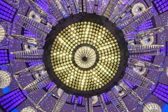 Chandelier in the atrium