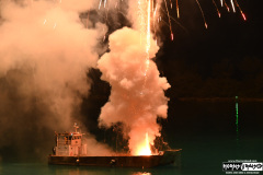 Fireworks boat