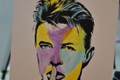 David Bowie paint class