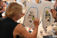 Ace Frehley paint class