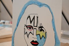 Ace Frehley paint class
