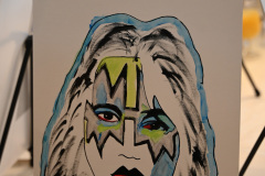 Ace Frehley paint class