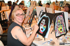 Ace Frehley paint class