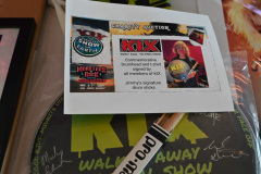 Auction item benefiting the Ronnie James Dio Stand Up and Shout Cancer Fund