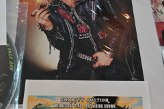 Auction item benefiting the Ronnie James Dio Stand Up and Shout Cancer Fund
