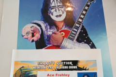 Auction item benefiting the Ronnie James Dio Stand Up and Shout Cancer Fund