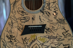 Auction item benefiting the Ronnie James Dio Stand Up and Shout Cancer Fund