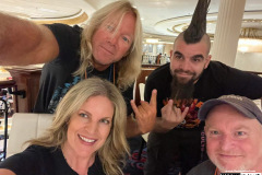 Allyson, B Man and kewl hair mowhawk guy