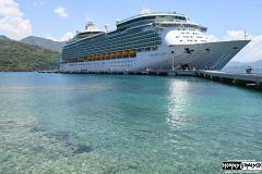 Our ROCK vessel in Labadee, Haiti