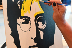 John  Lennon - Rockstar Paint Class