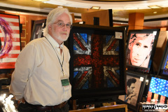 Wentworth Art Gallery onboard - Tom, my putt putt golf adversary!