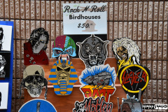 Rock n Roll birdhouses