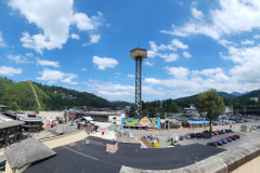 View from the venue