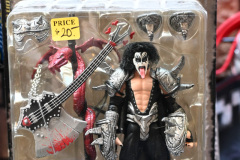 Kiss memorabilia in the Rock Market