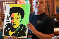 Elvis paint class