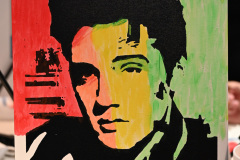 Elvis paint class
