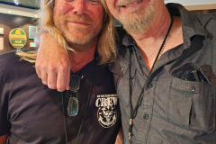 Late night shenanigans with Keith from The Young Dubliners