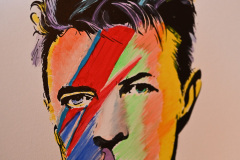 David Bowie paint class