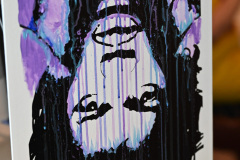 Jimi Hendrix paint class