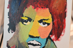 Jimi Hendrix paint class