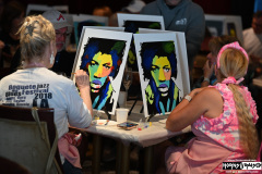 Jimi Hendrix paint class