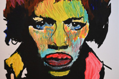 Jimi Hendrix paint class