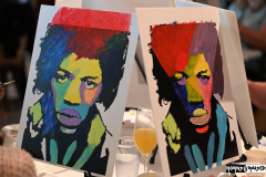 Jimi Hendrix paint class