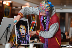 Jimi Hendrix paint class