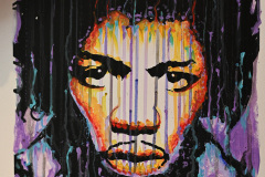 Jimi Hendrix paint class