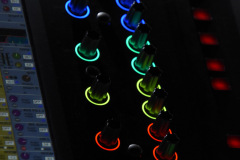 Colored knobs