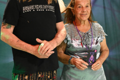 Nicko McBrain after show photo experience