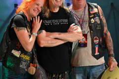 Nicko McBrain after show photo experience