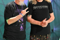 Nicko McBrain after show photo experience